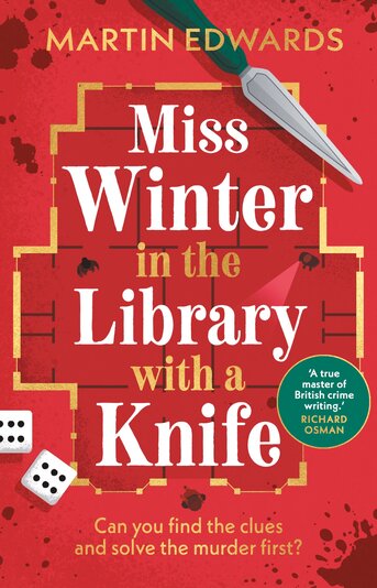 Thumbnail for Miss Winter in the library with a knife